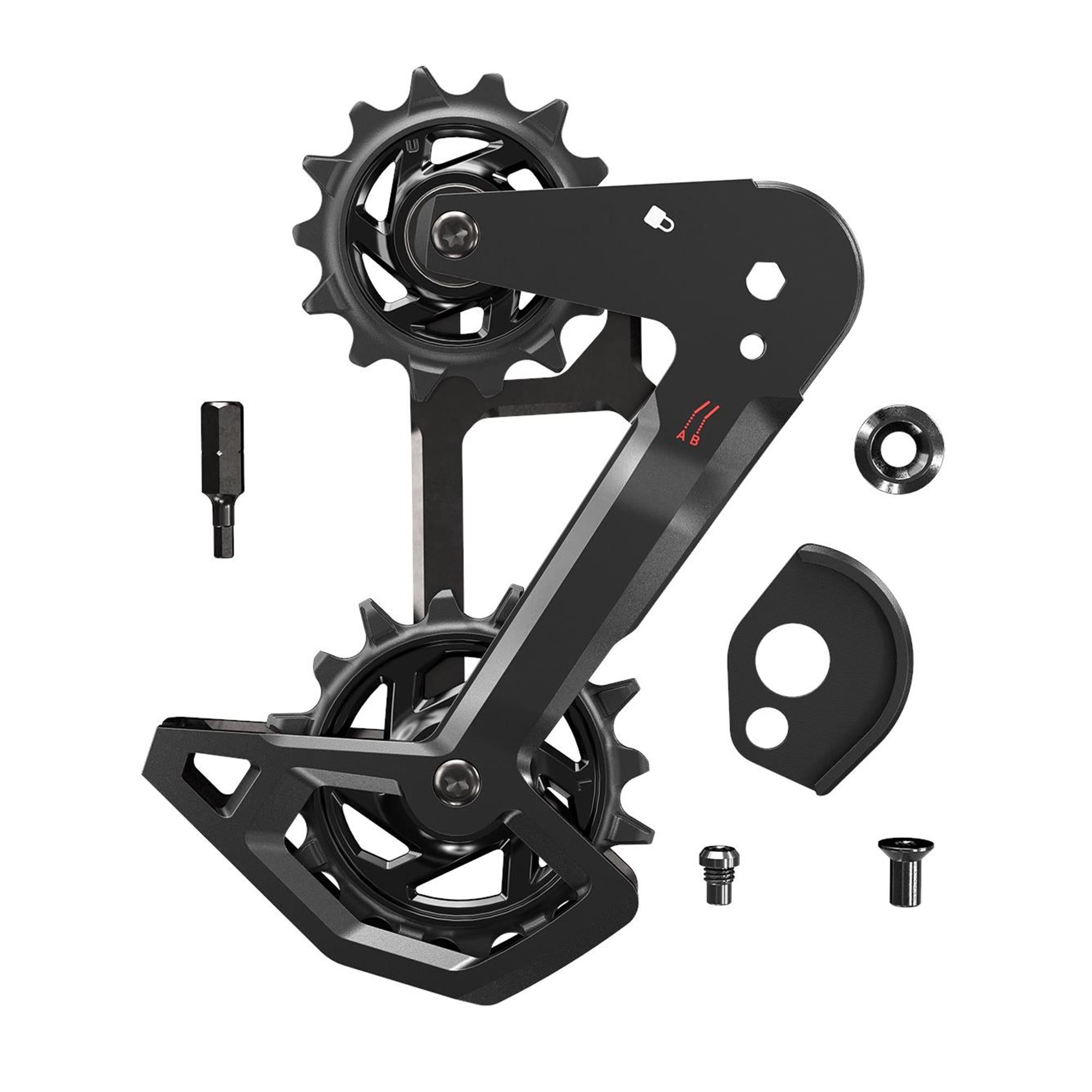 Sram Rear Derailleur Cage Kit Aluminium T-Type Eagle AXS cage without damper