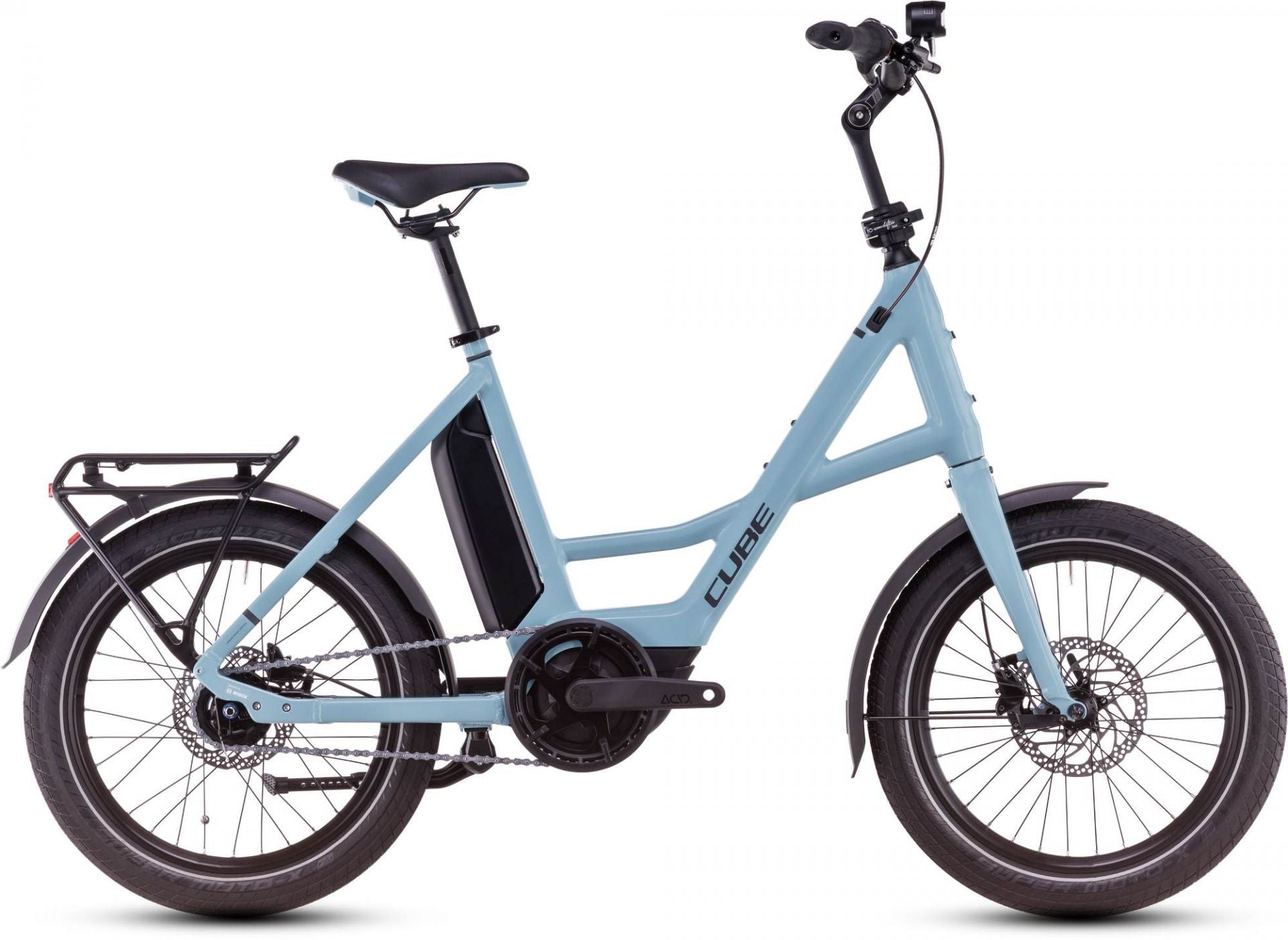 cube all terrain e bike Cube Compact Hybrid Comfort 500