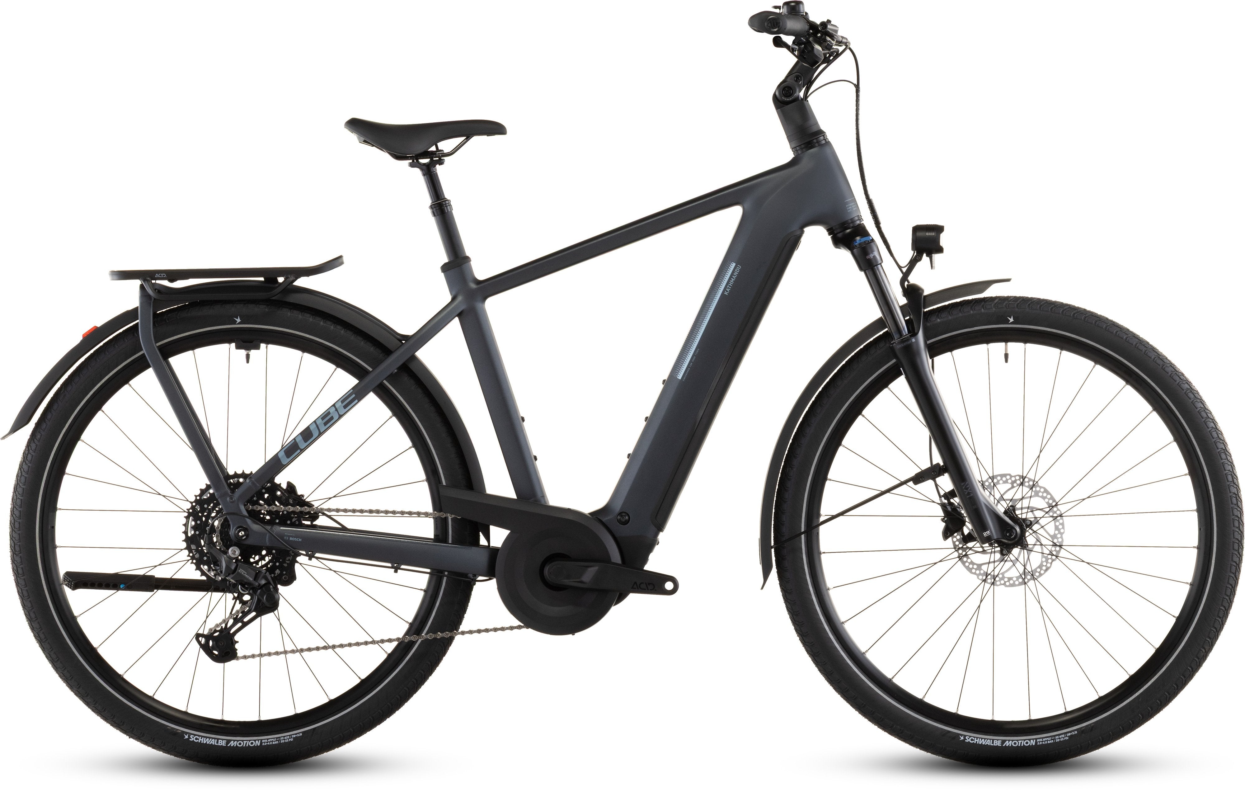 Cube Kathmandu Hybrid One 800 metallic grey