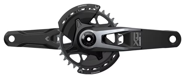 SRAM Crankset X0 Eagle Q174 55mm Chainline DUB MTB Wide 2-Guards 32T T-Type (BB & BB Dub Spacers Are Not Included) V2