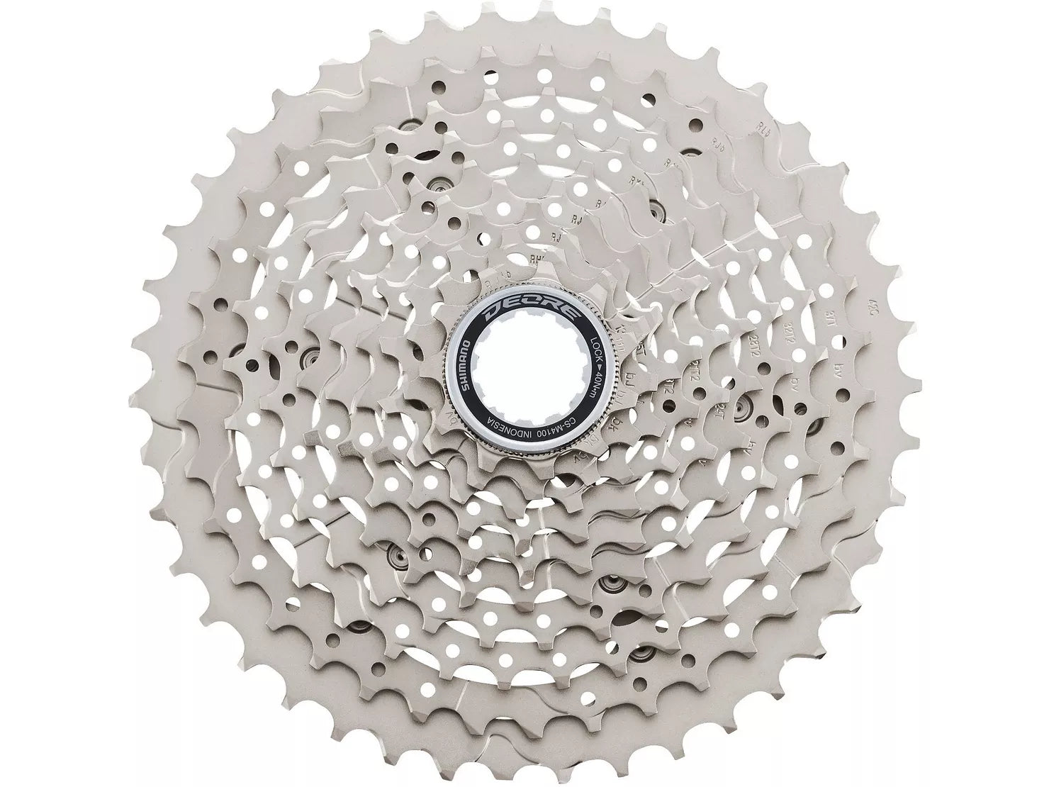 Shimano Deore CS-M4100 Deore 10s Cassette, 11-46T