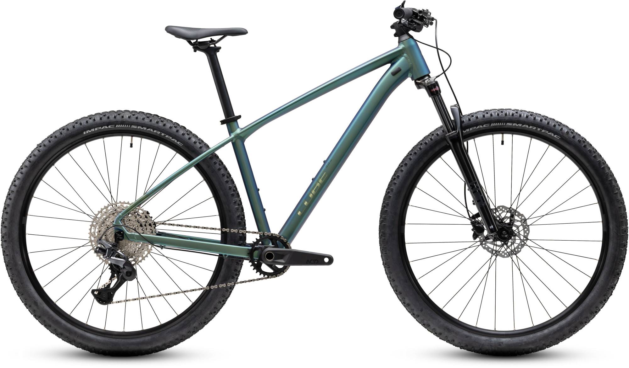Cube Aim SLX shift verde chrome