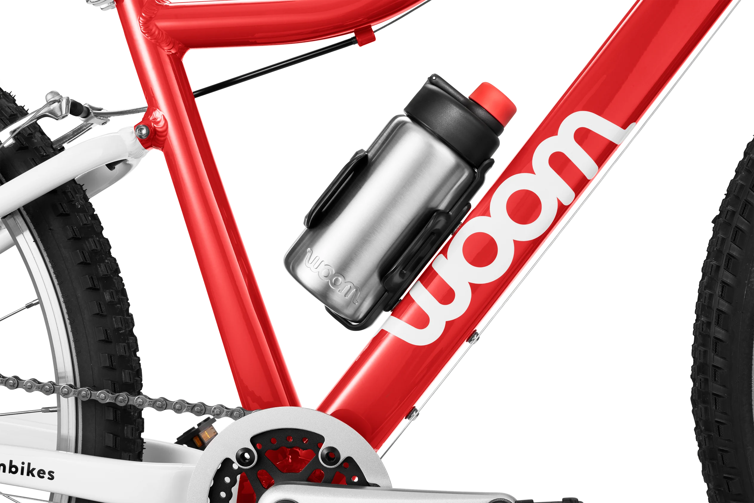 Woom GLUG Stainless Steel Bottle with Frame Mounting