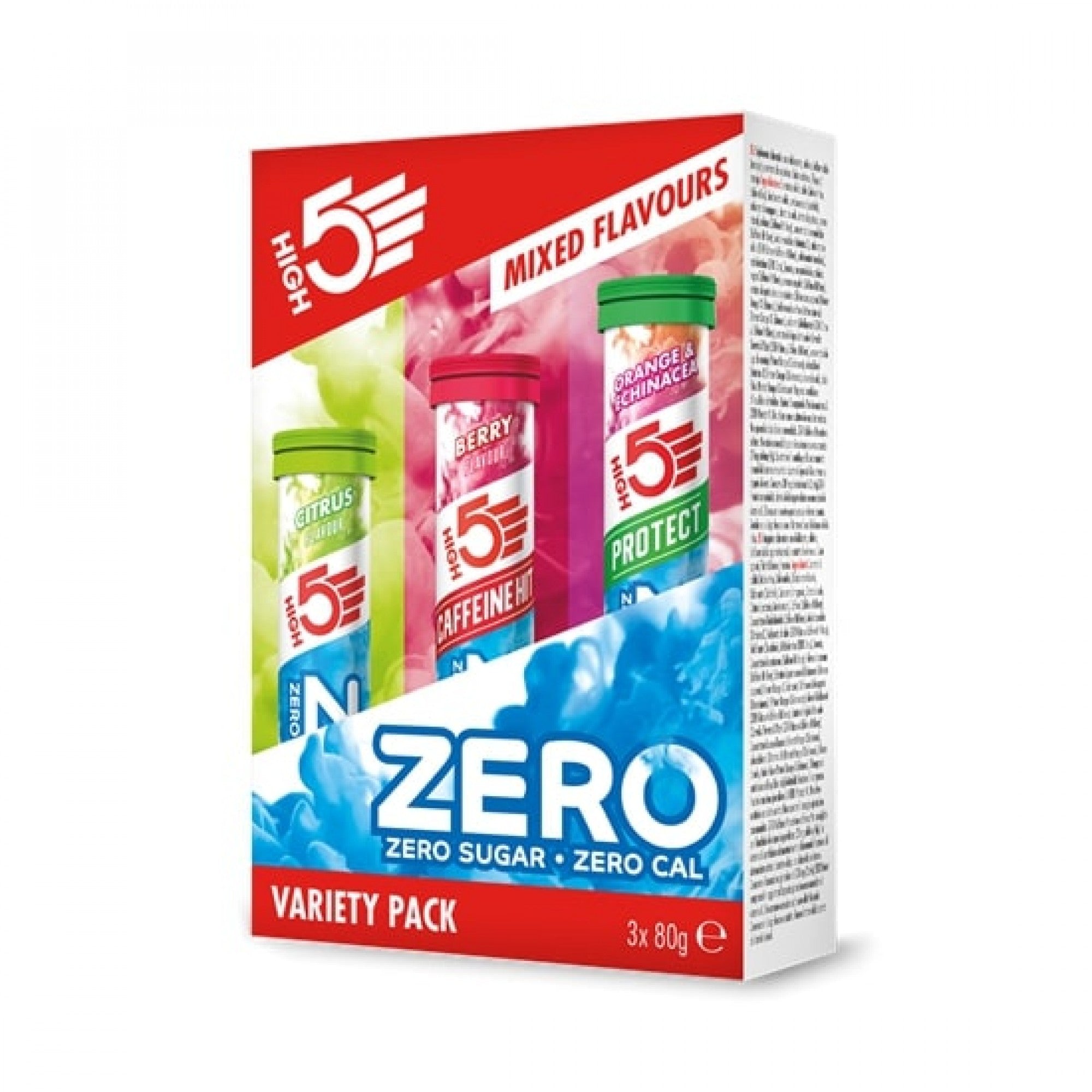 High 5 Zero Variety Pack - Berry/Citrus/Orange & Echinacea
