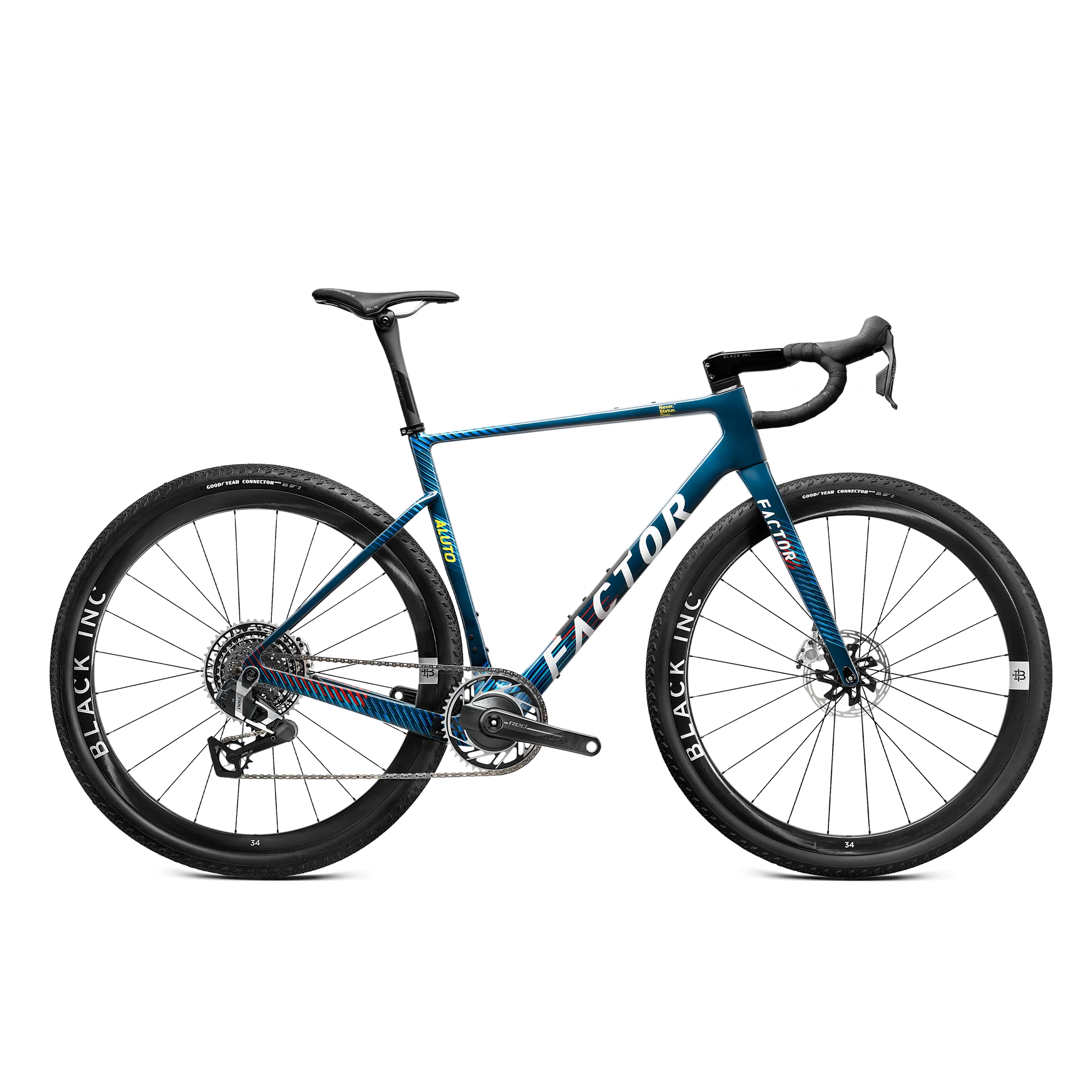 Factor ALUTO - SRAM RED XPLR w/ Power Meter raptor blue
