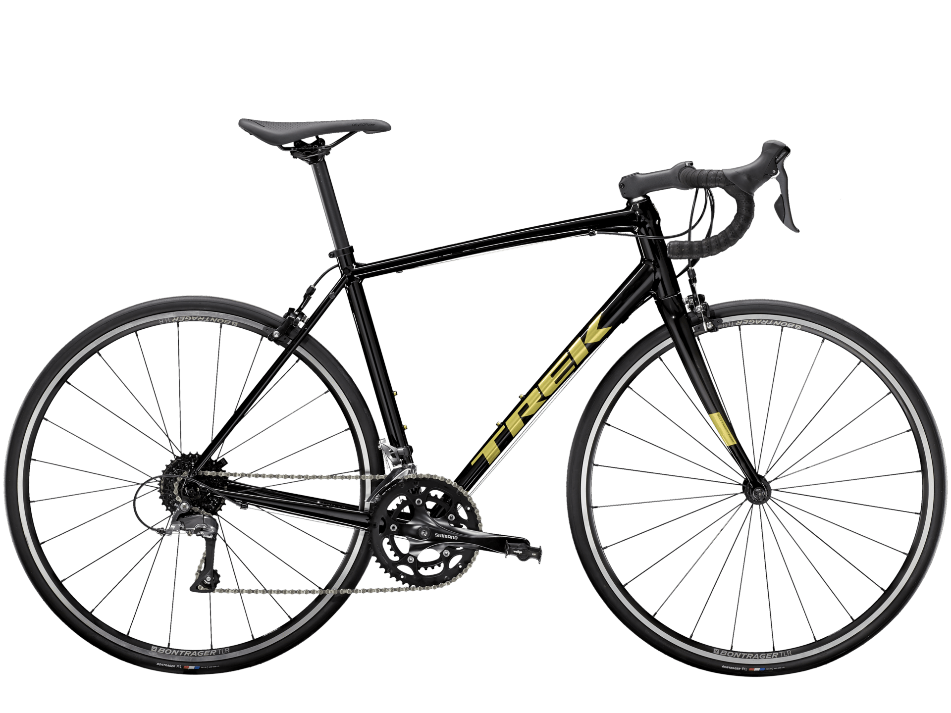 Trek Domane AL 2 Rim Trek Black / Carbon Smoke