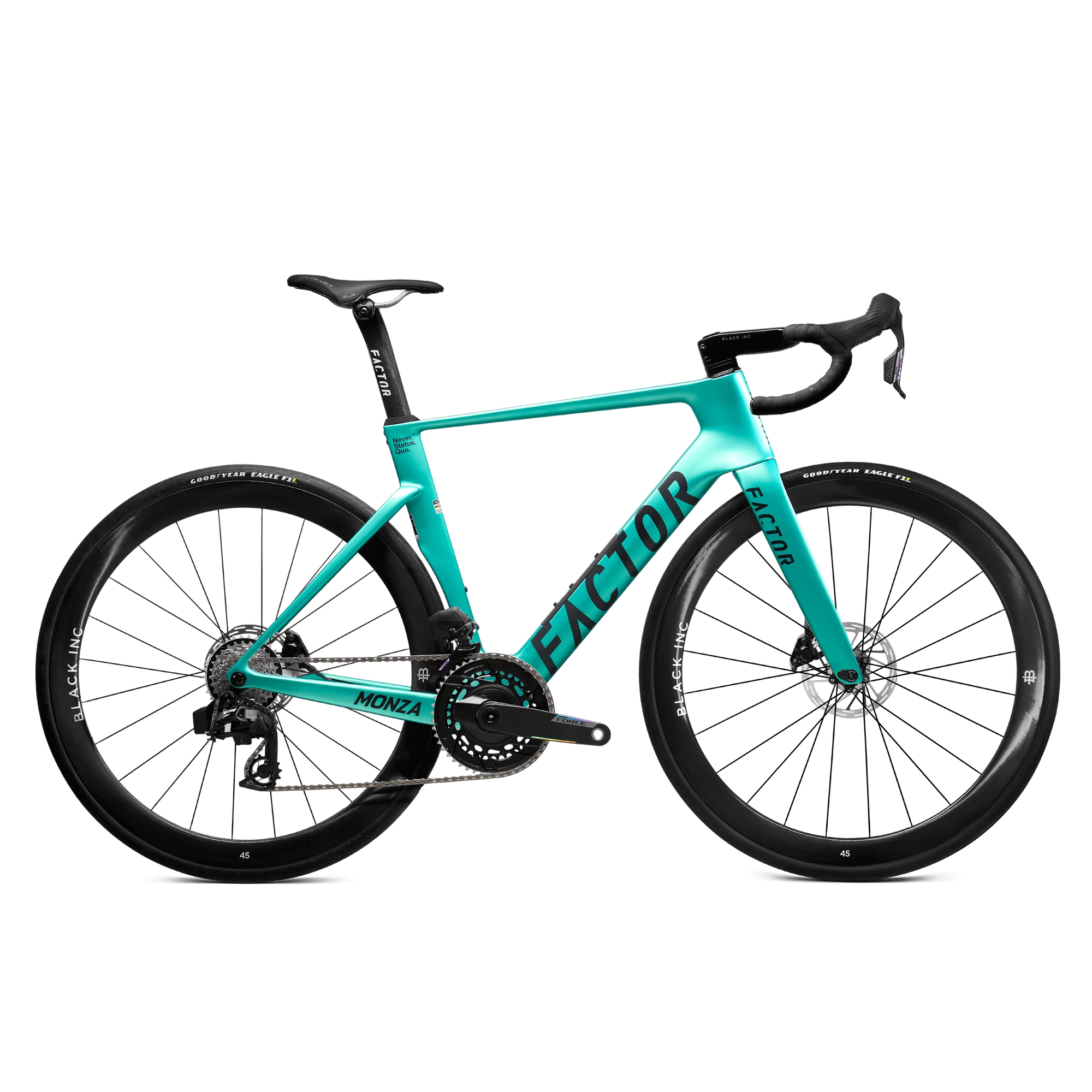 Factor MONZA - SRAM Force w/ Power Meter Steel Green
