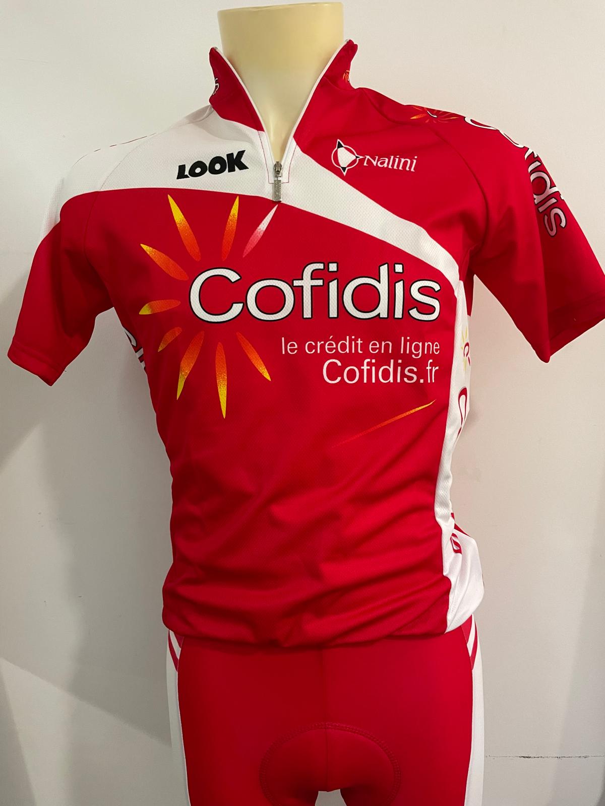 MAILLOT DE CYCLISME CREDIT AGRICOLE (d)-LOOK 2005 - Maillots de cyclisme Ton Merckx - Tour à travers le monde des maillots de cyclisme