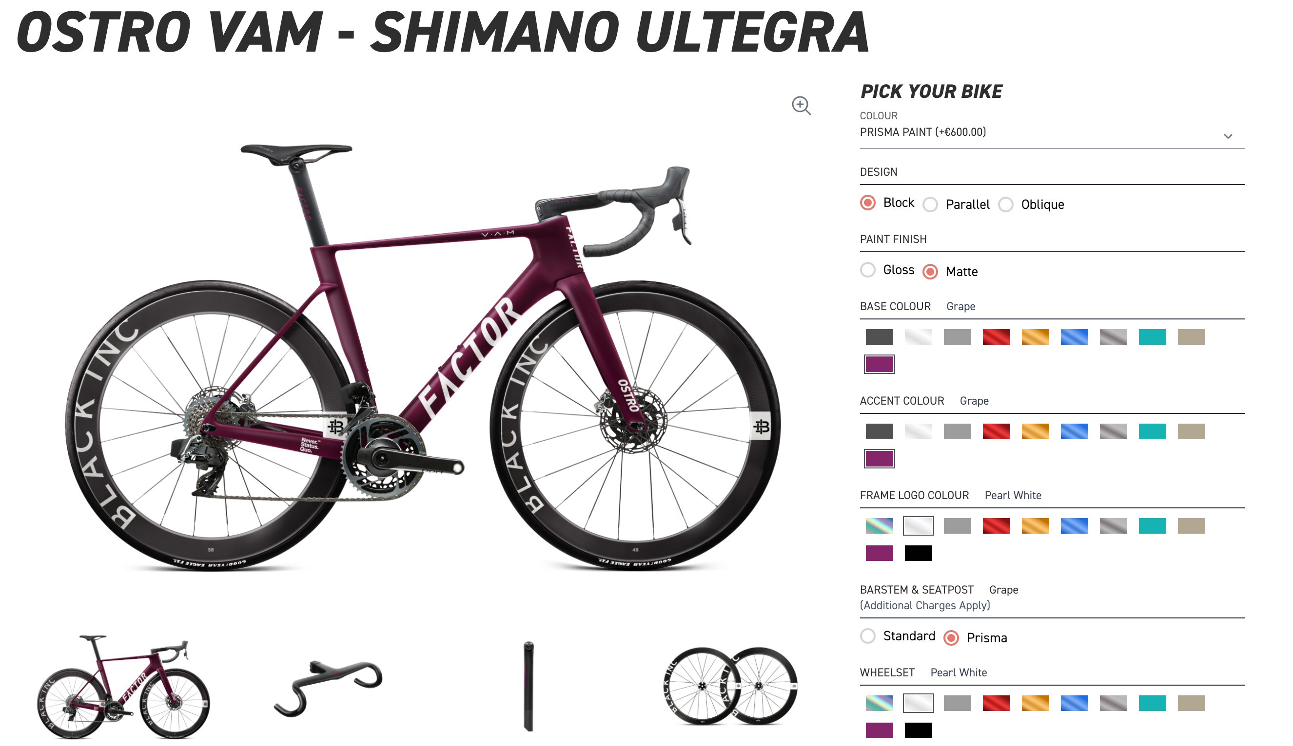 Factor OSTRO VAM Custom Paint