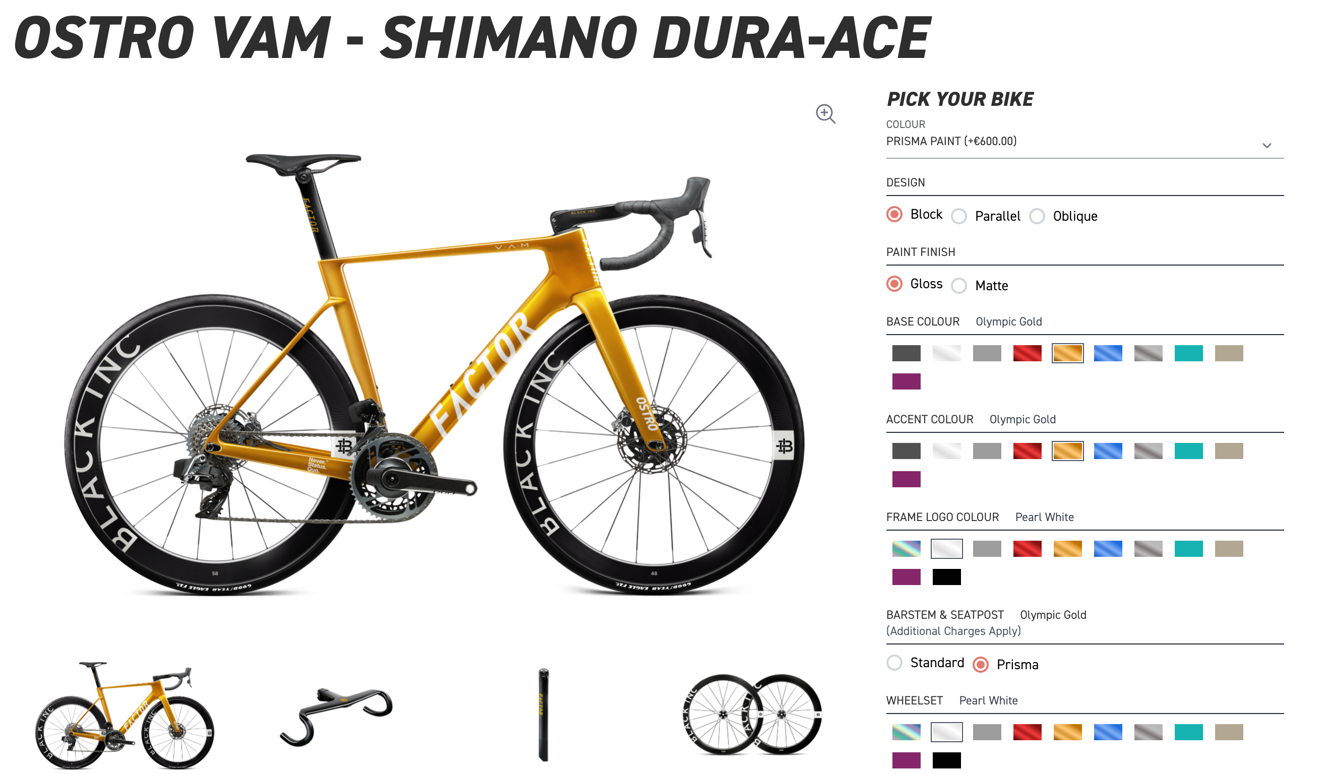 Factor OSTRO VAM - Shimano Dura-Ace