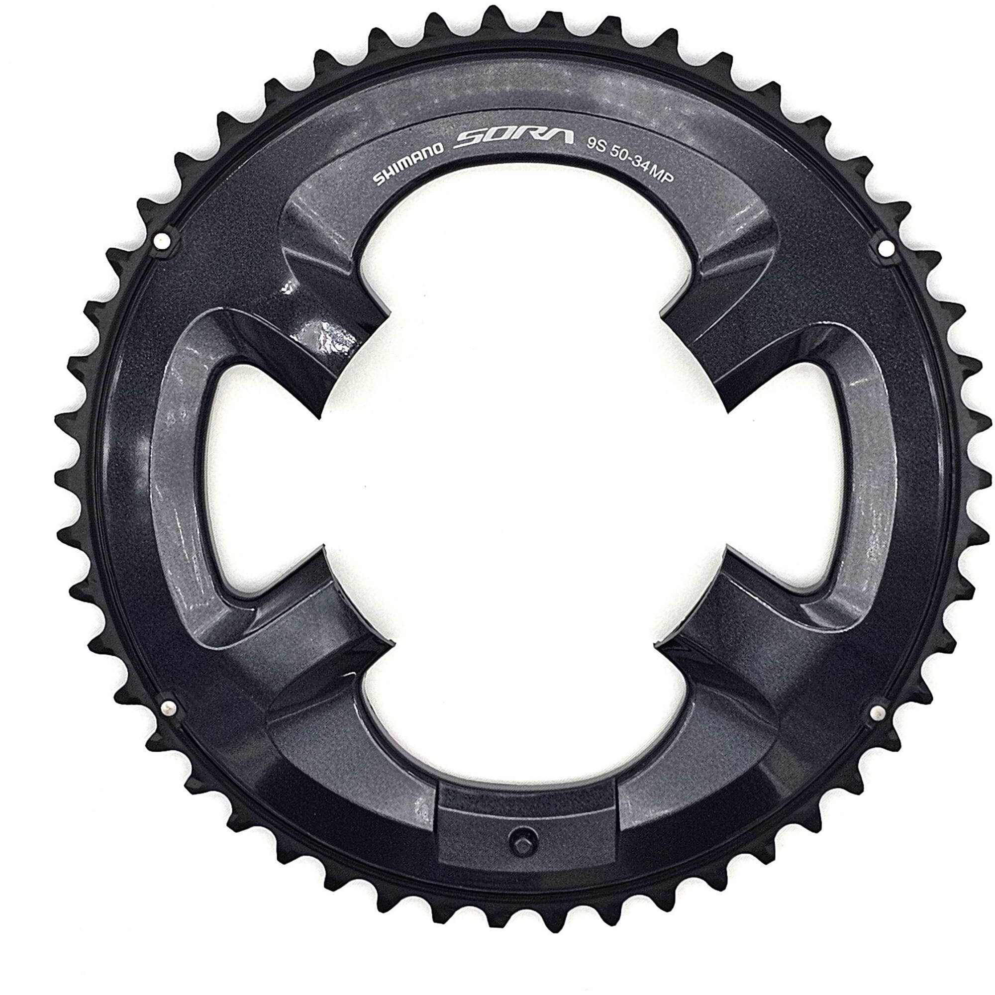 Shimano FC-R3000 Sora 9s Double Outer Chainring 50T-MP for 50-34T