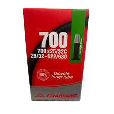 Chaoyang Inner Tube 700x25/32c (622-630) 33mm Schrader - 541