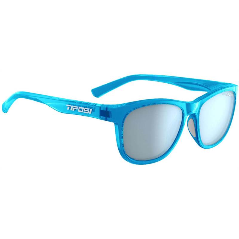 Tifosi Swank Single Lens Sunglasses Crystal Sky Blue/Smoke Bright