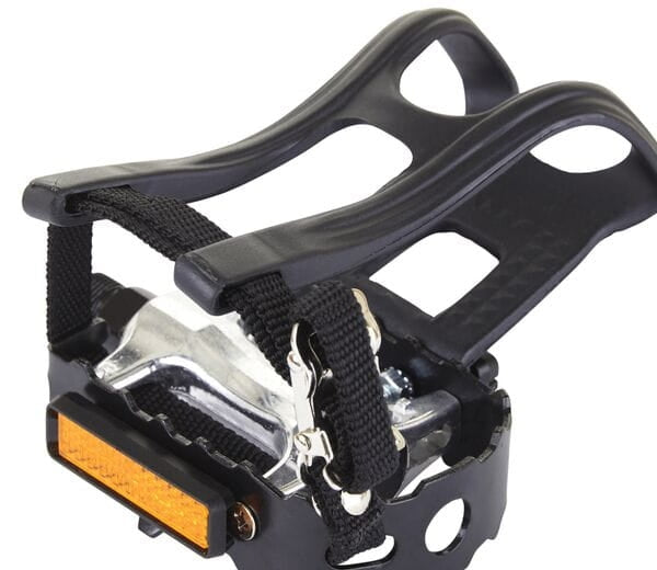Madison Pedals - MPP23 Alloy Pedals W/ Toe Clips and Straps