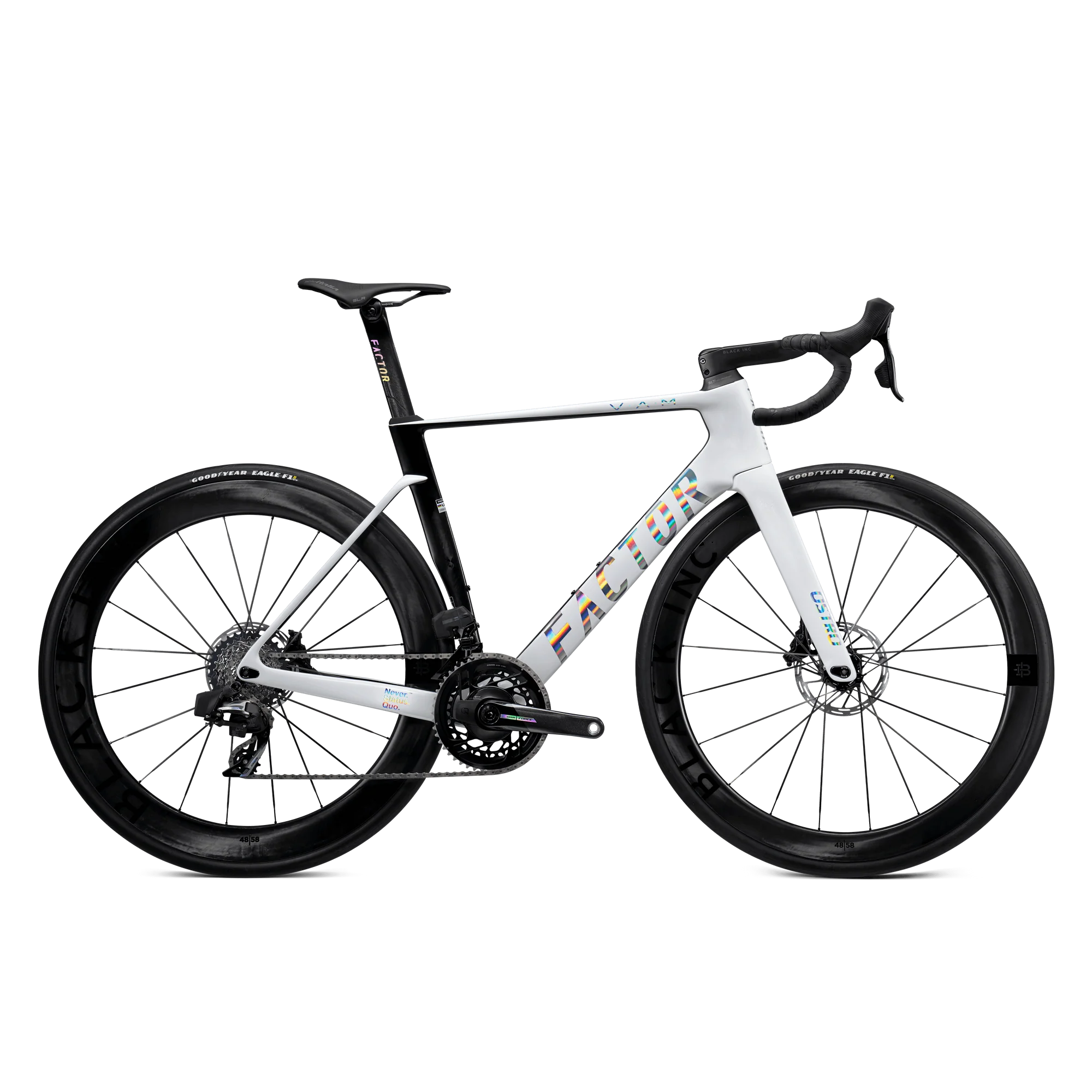 OSTRO VAM - SRAM Force w/ Power Meter white chrome