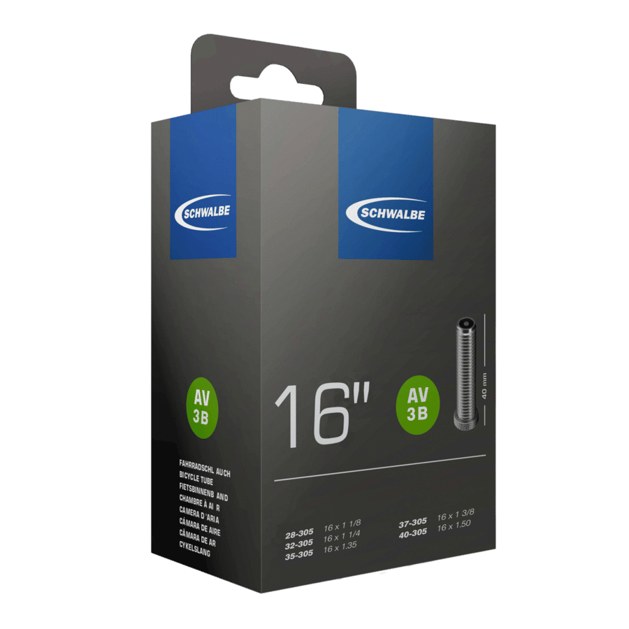 Schwalbe Inner Tube 16" AV3B 40mm