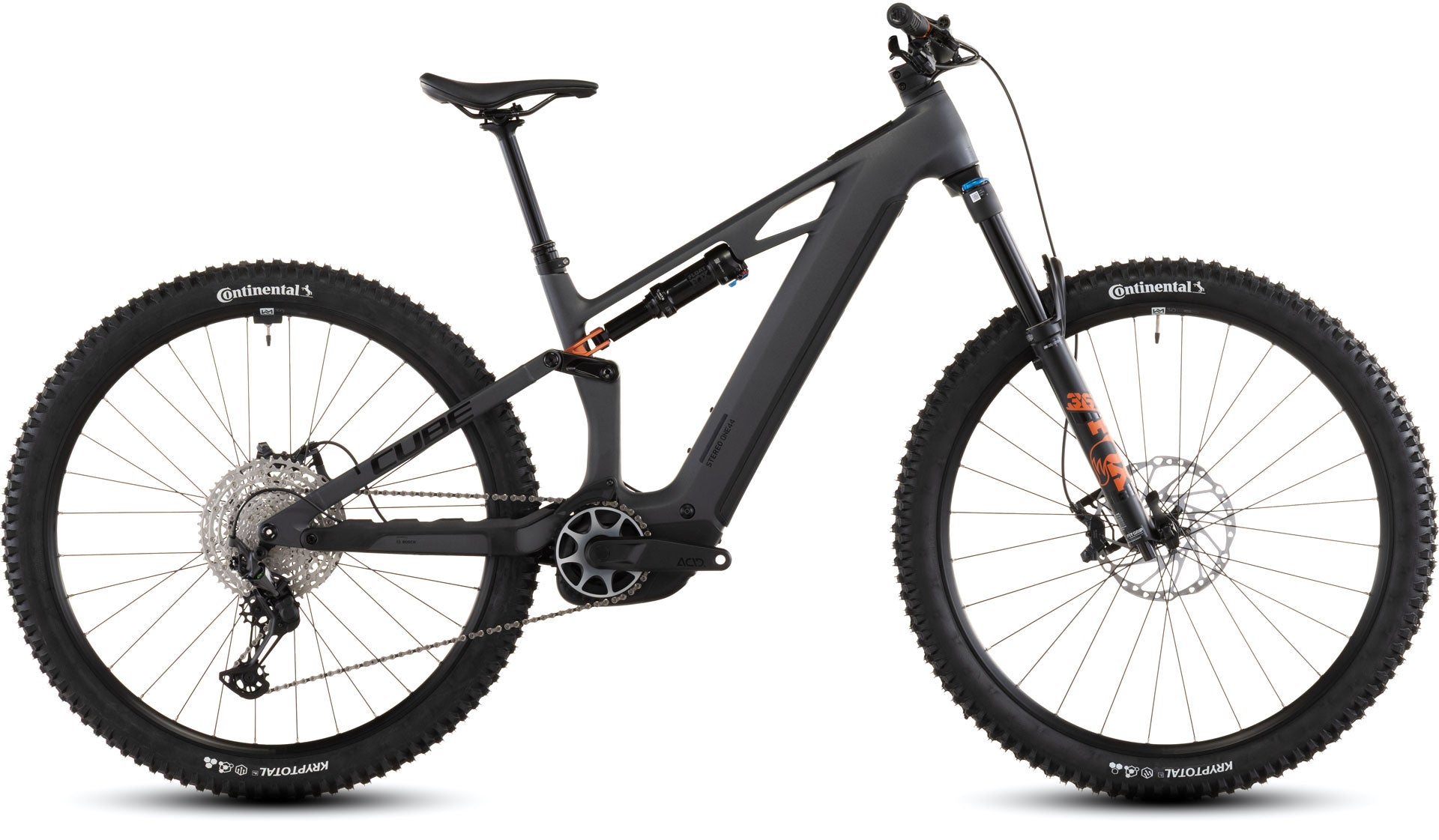 Cube Stereo Hybrid One 44 HPC SLX 800 slab grey orange
