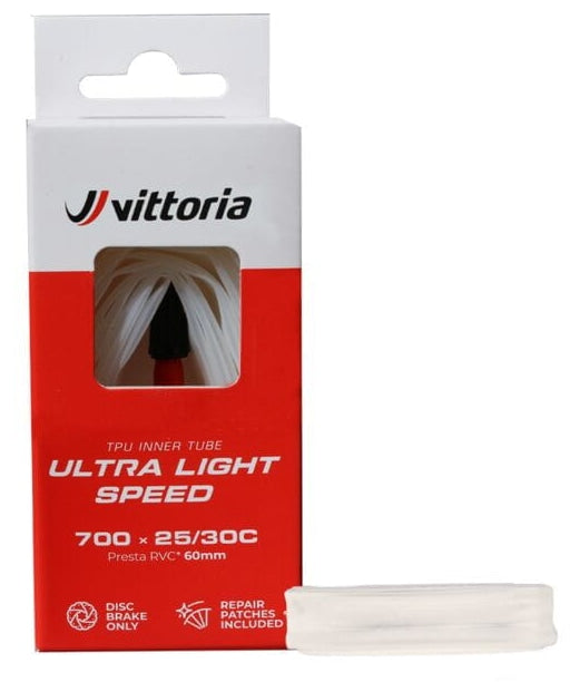 Vittoria Ultra Light Speed Inner Tube 700x25/30 FV Presta RVC 60mm