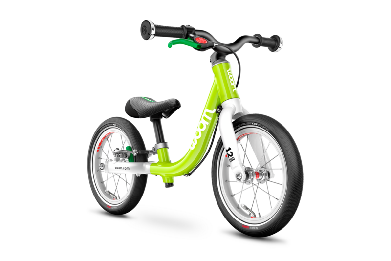 woom 1 lime lizard balance bike