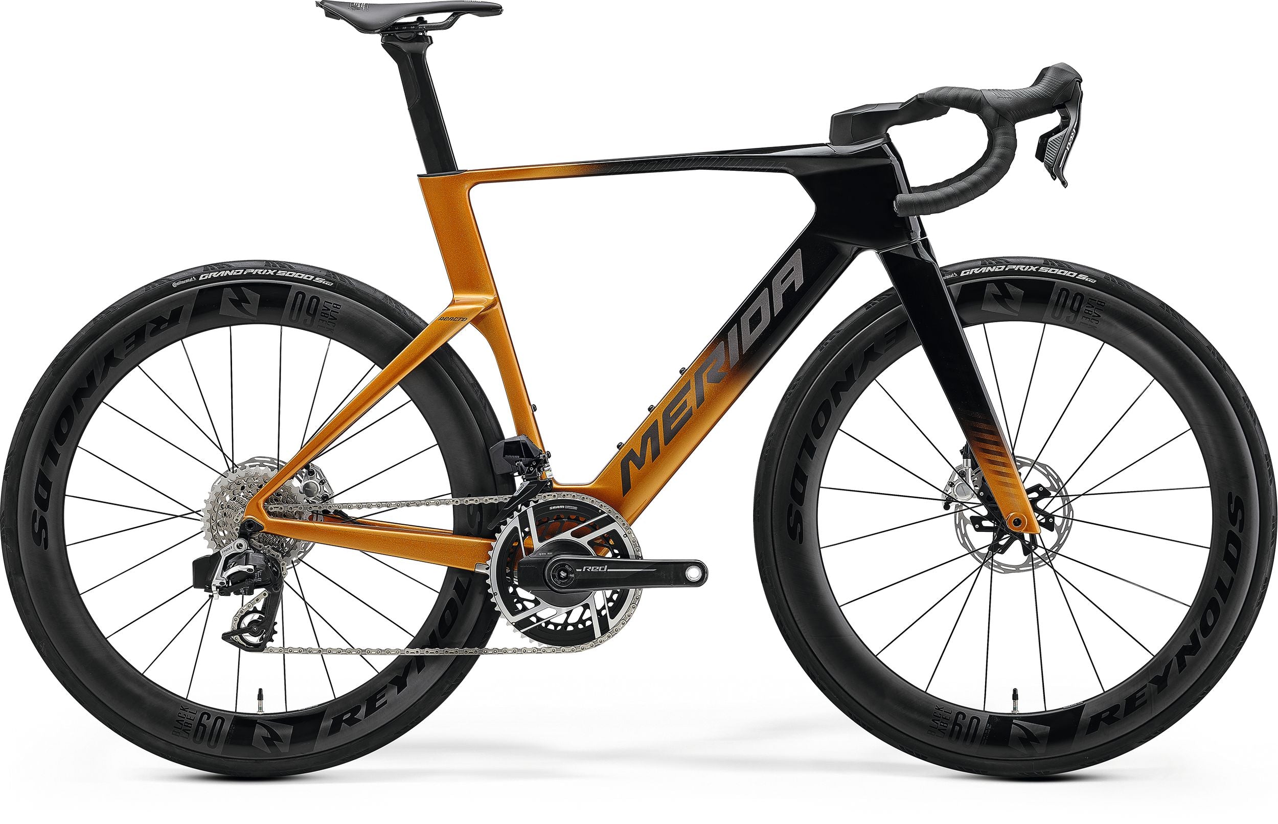 Merida Reacto 10K mineral gold black
