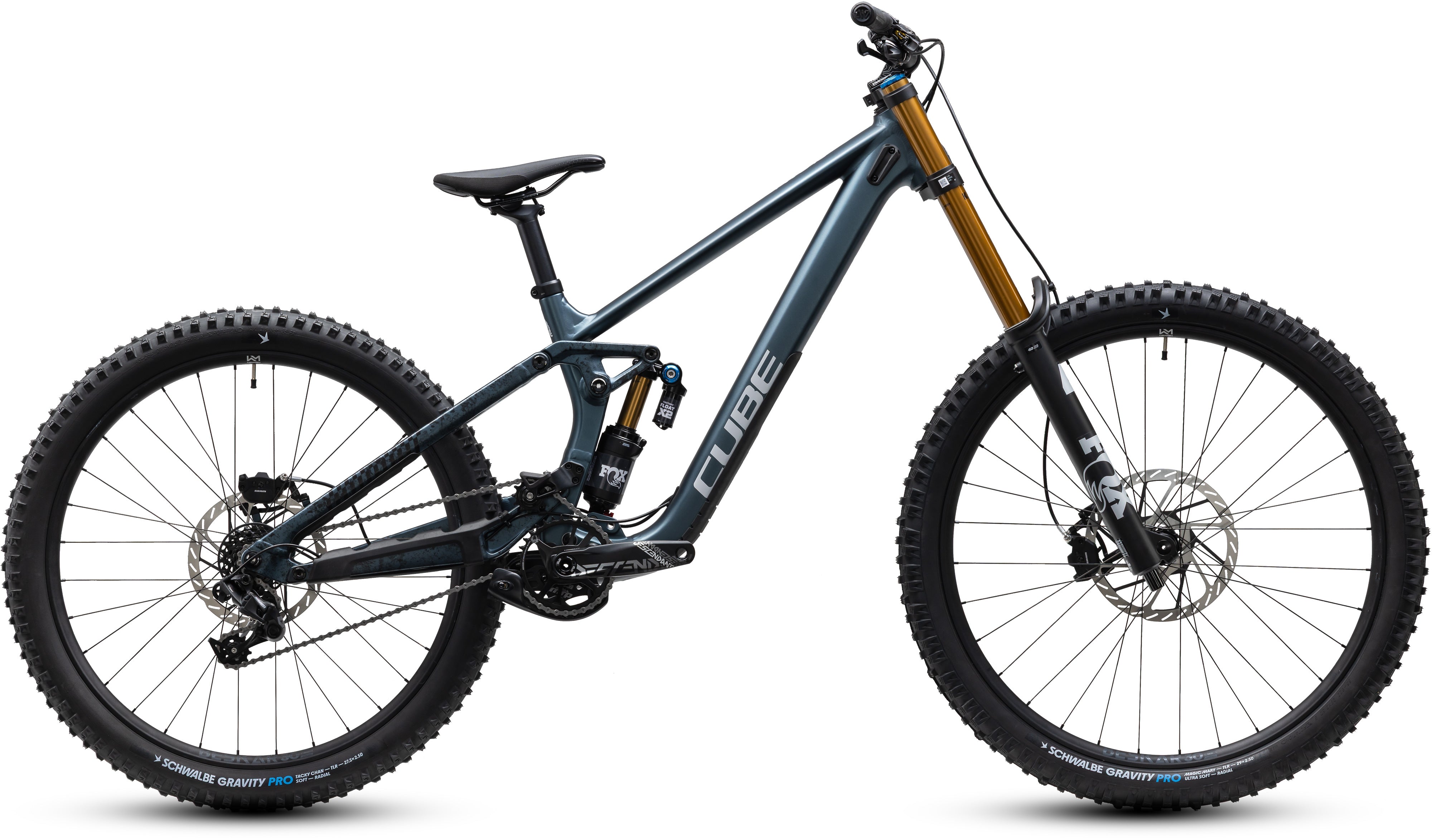 Cube TWO15 SLX deep teal / cloud