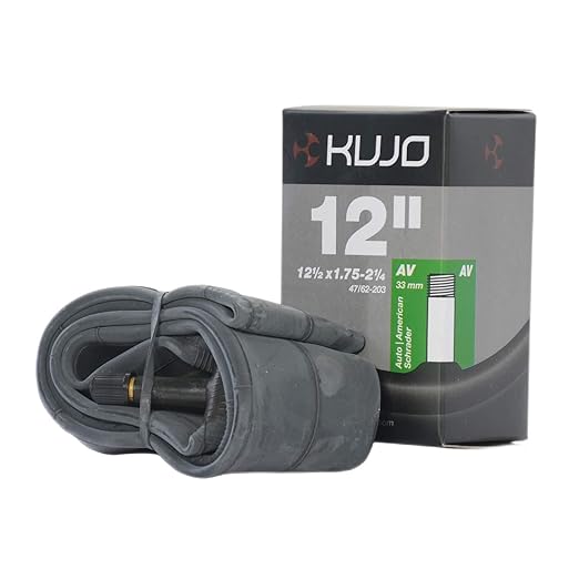 Kujo Inner Tubes 12.5 x 1.75-2.25 (47/62-203) AV 33mm