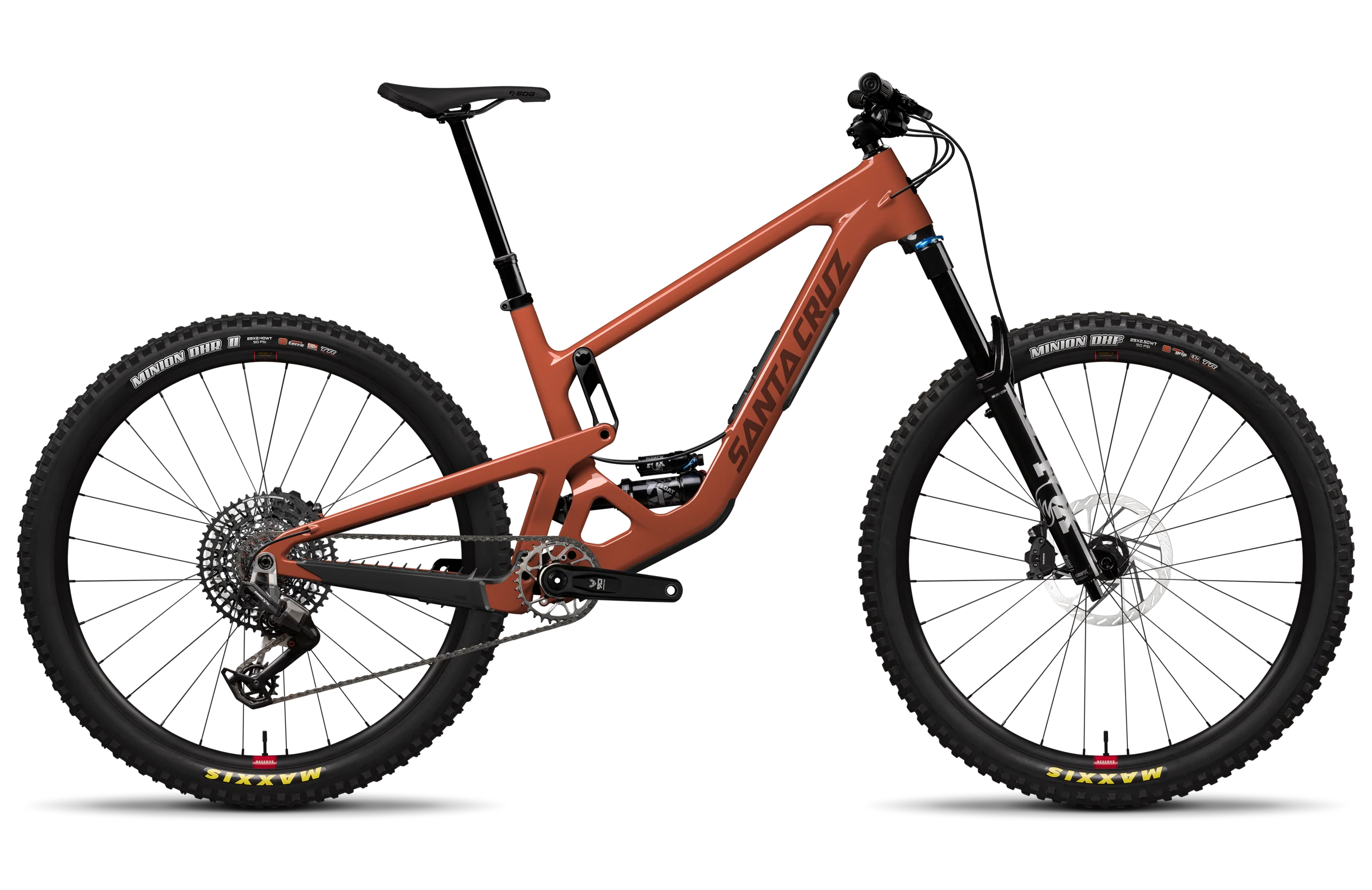 Santa Cruz Hightower 90 glass brick red