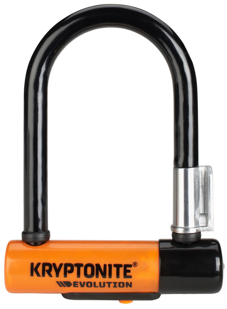 Kryptonite Evolution Mini-5 U-Lock with Flexframe Bracket Sold Secure Gold