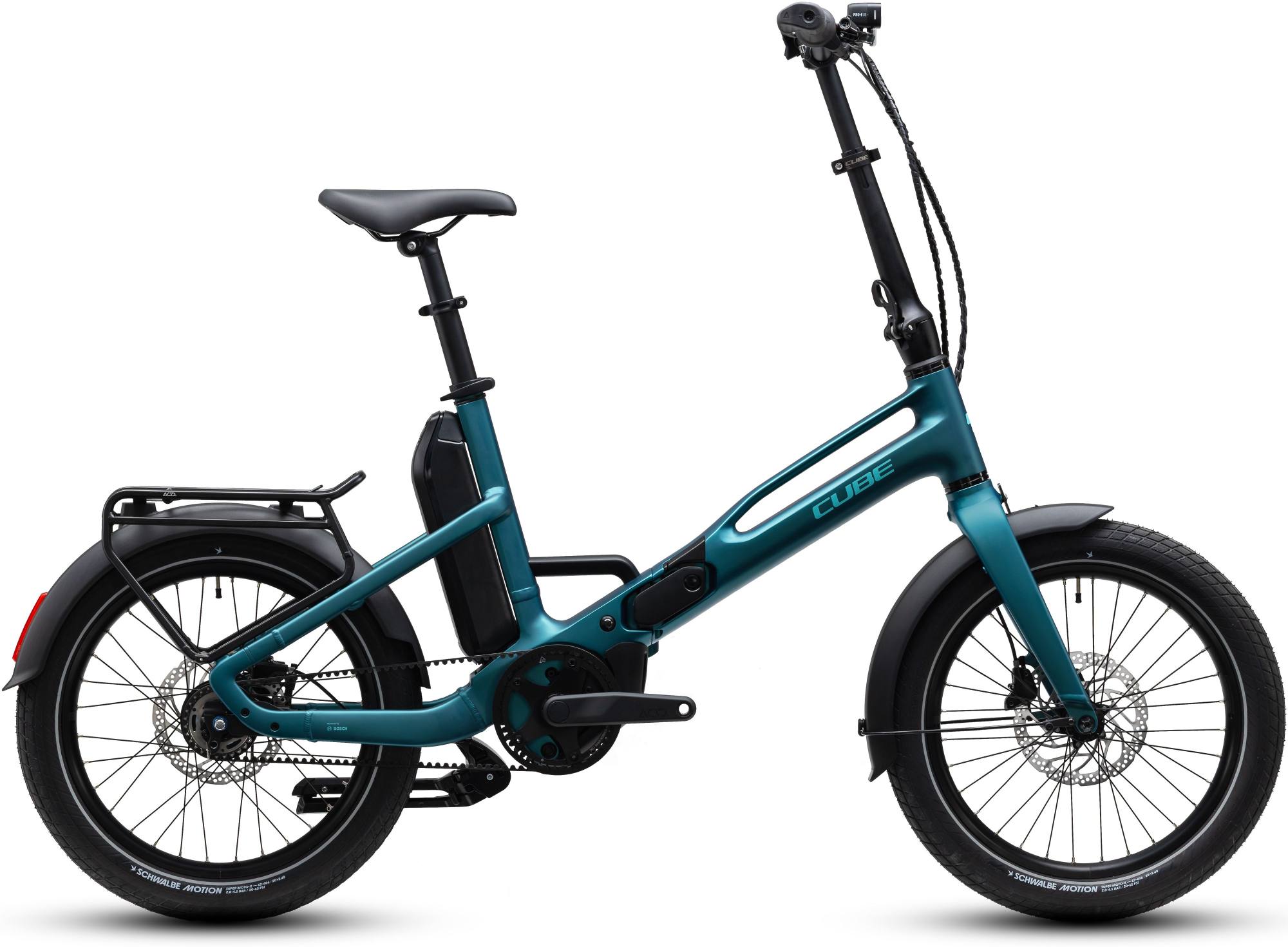 CUBE FOLD HYBRID DELUXE 540 metallic petrol