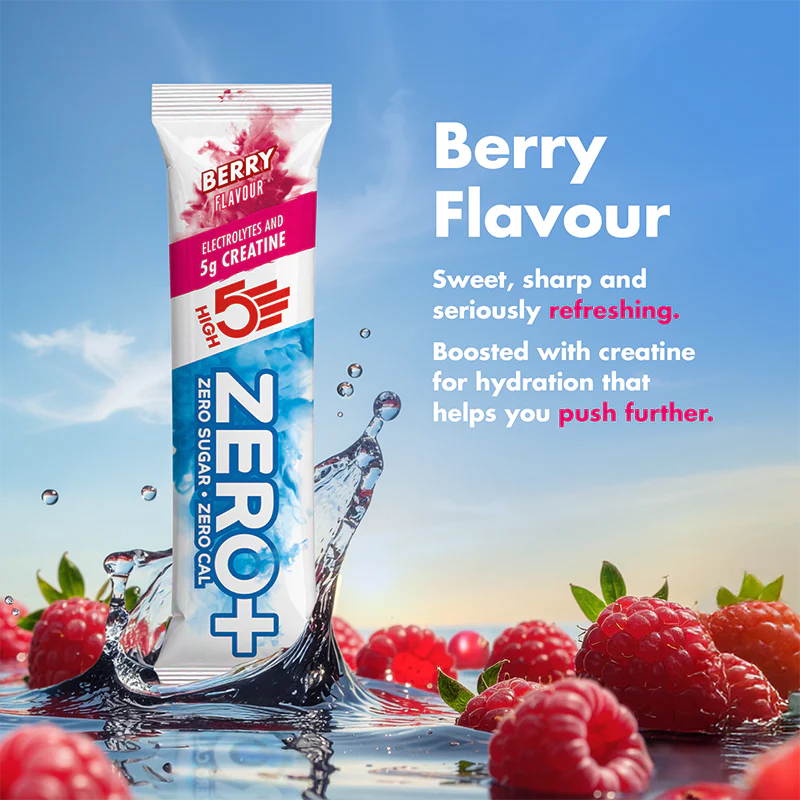 High 5 Zero + 5g Creatine berry