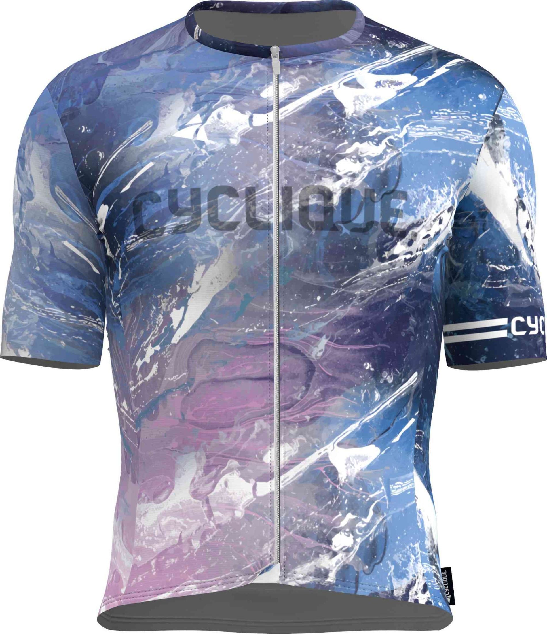 Cyclique Excentriq Jersey Short Sleeve blue and light blue