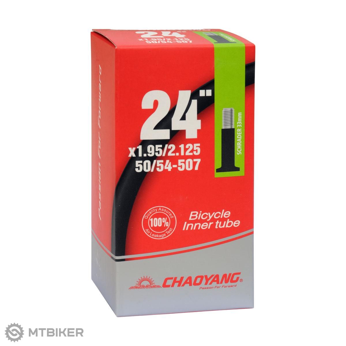 Chaoyang  24"x 1.95/2.125 50/54-507 33mm Schrader Tube