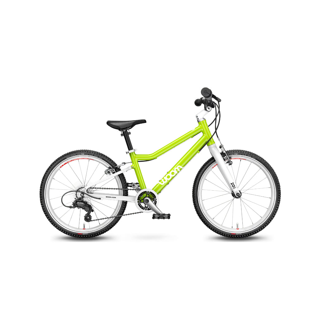 Woom 4 - Children's Bike Lime Lizard