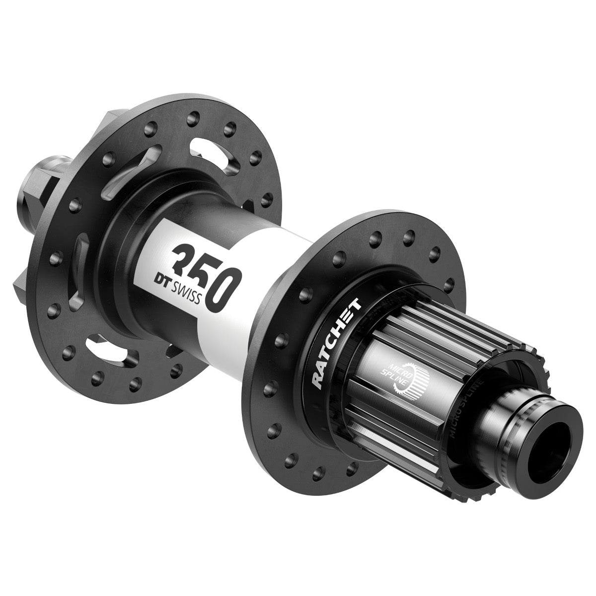DT Swiss 350 Classic Rear Disc 6 Bolt 148x12 mm Boost, MICRO SPLINE 32 Hole