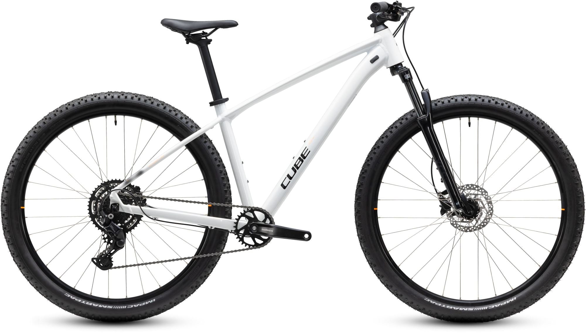 Cube aim ONE Metallic White / Black