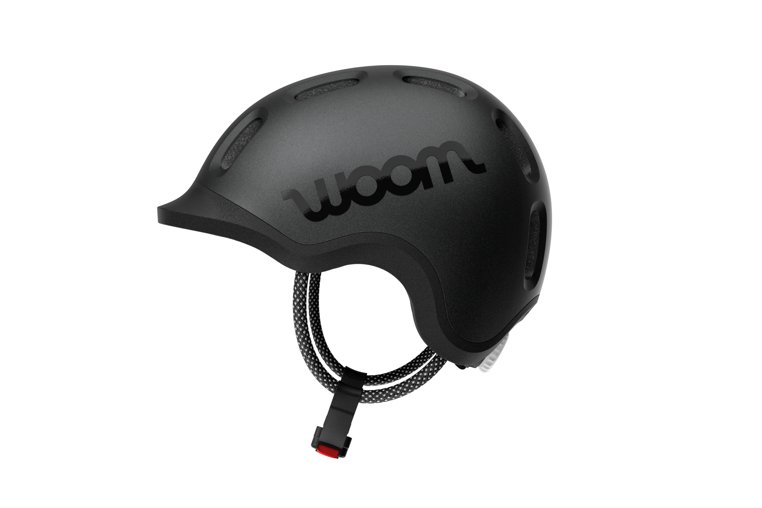 Woom Kid's Helmet Charcoal Metallic