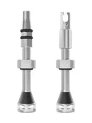 Peaty's Holeshot Fast Flow Tubeless Valves silver