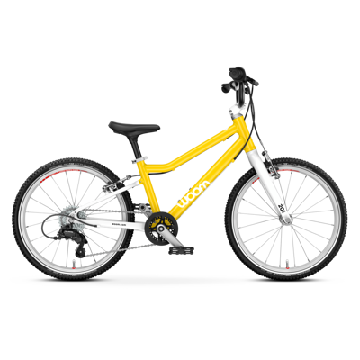 Woom GO 4 - Children's Bike Vibrant Yellow.