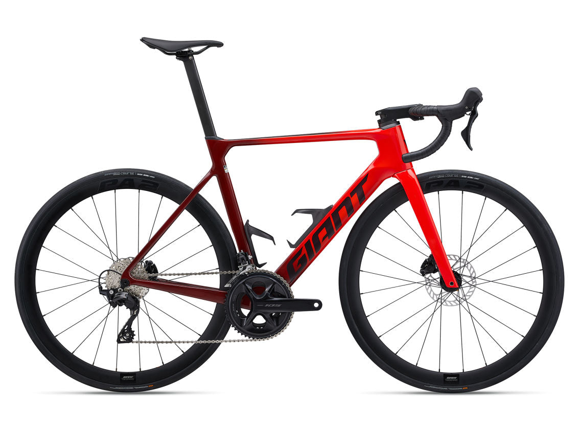 Giant Propel Advanced 2 Gloss Pure Red / Dried Chilli