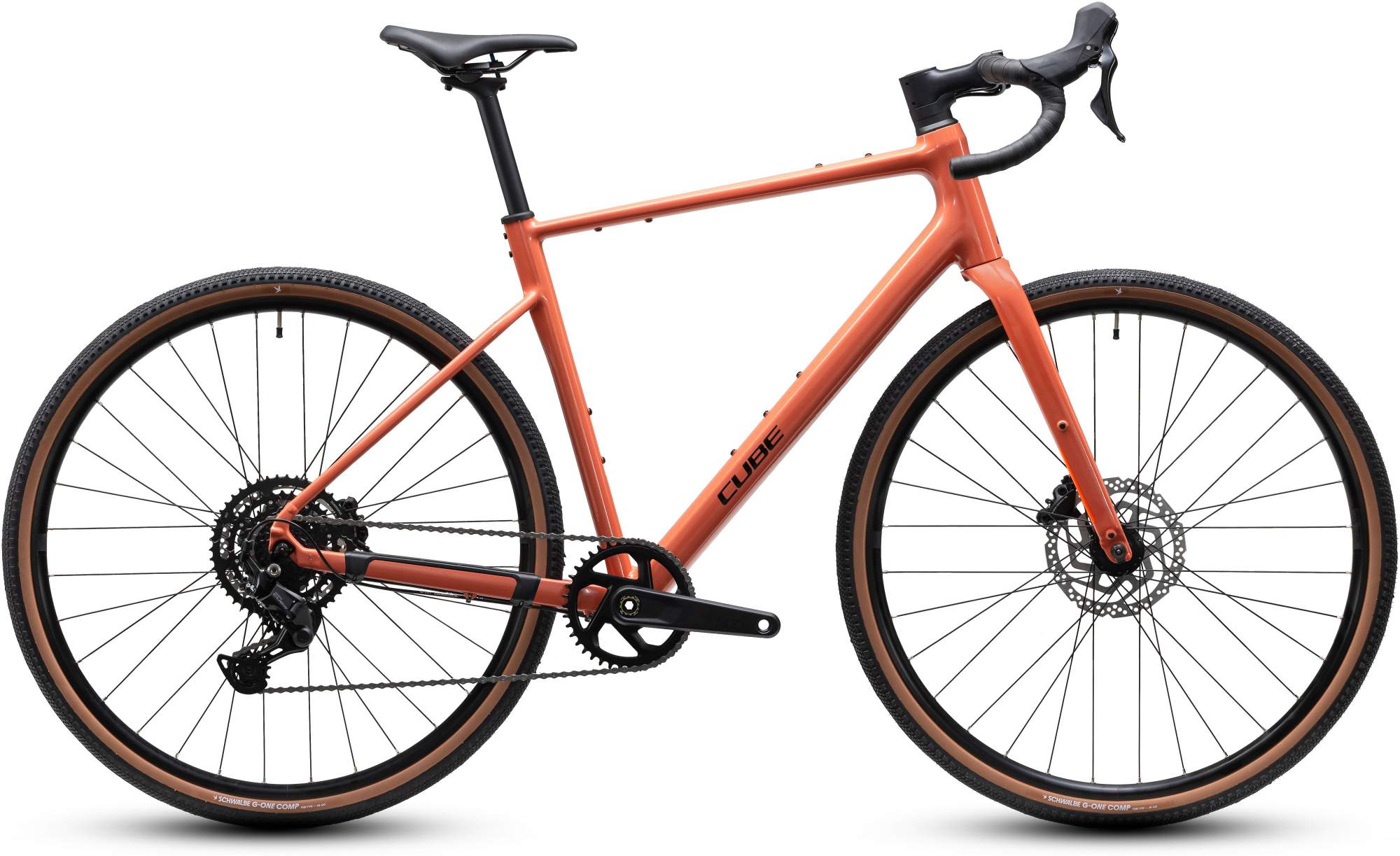 CUBE NUROAD ONE SPICYPAPAYA/BLACK