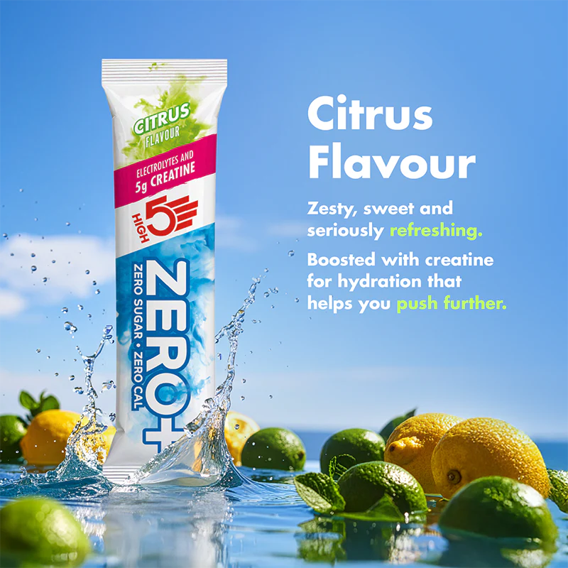 High 5 Zero + 5g Creatine citrus