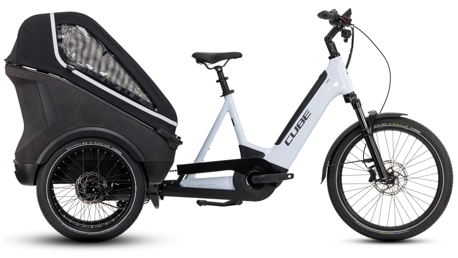 Cube Trike Family Hybrid 750  flash white