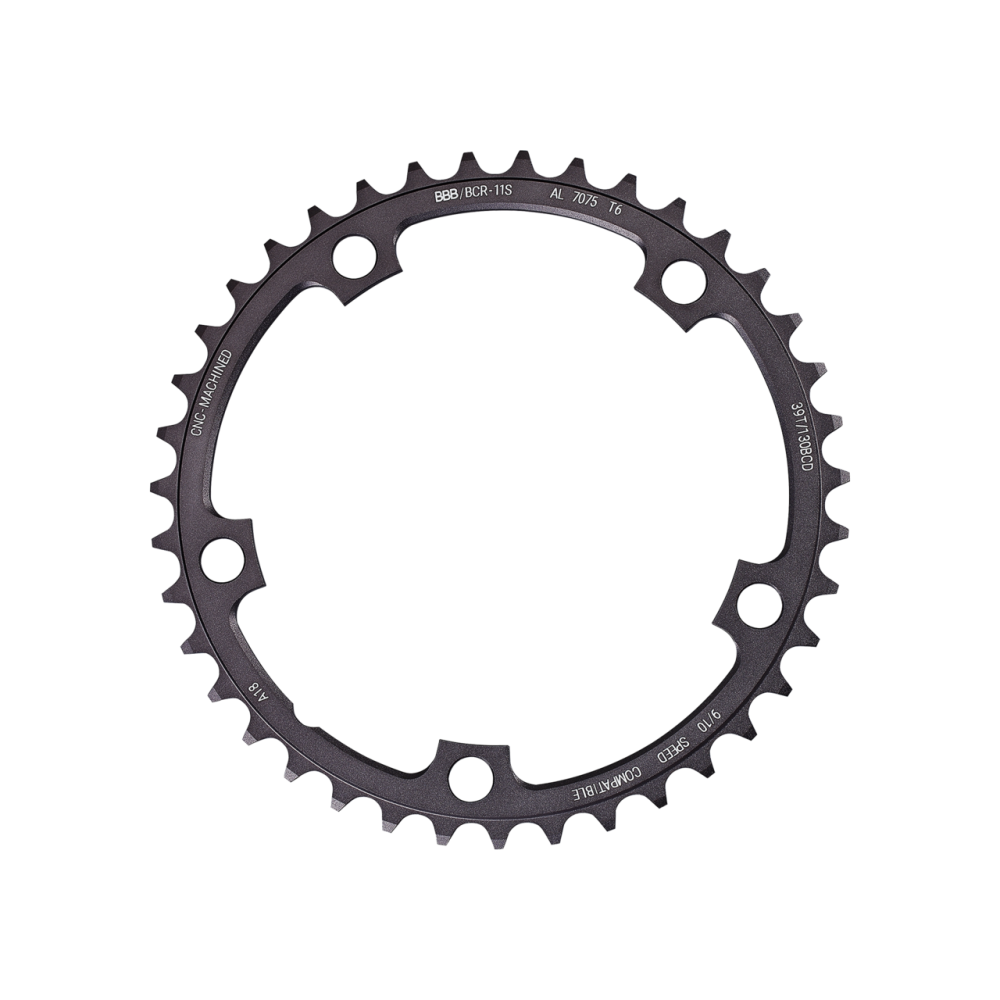 BBB BCR-04 RoundAbout 4 Chainring Black 46T/104BCD