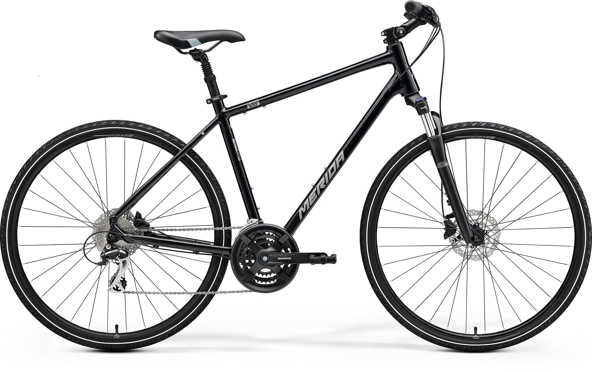 Merida Crossway 20 Mens Gloss Black