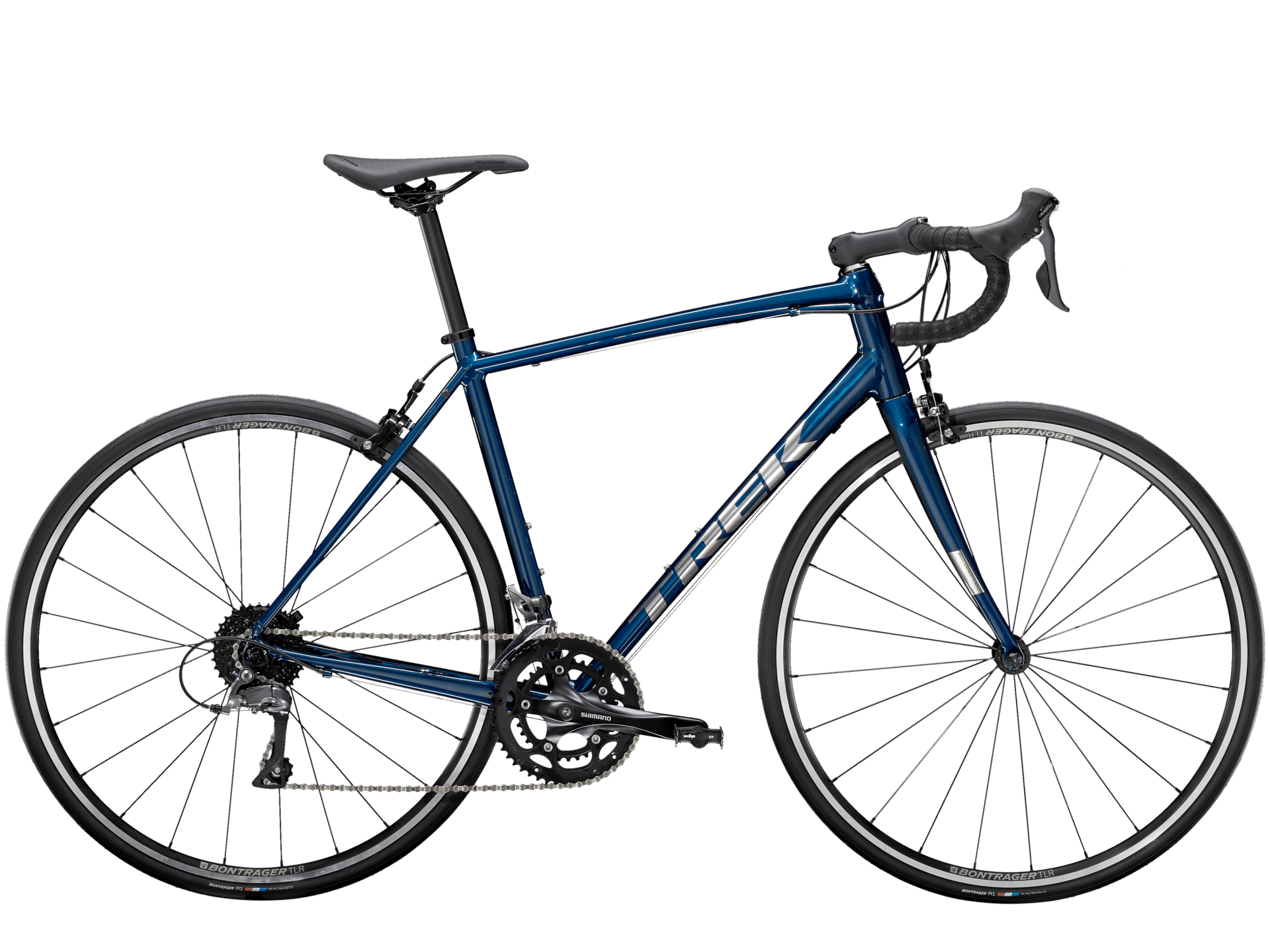 Trek Domane AL 2 Rim Gloss Mulsanne Blue / Matte Black