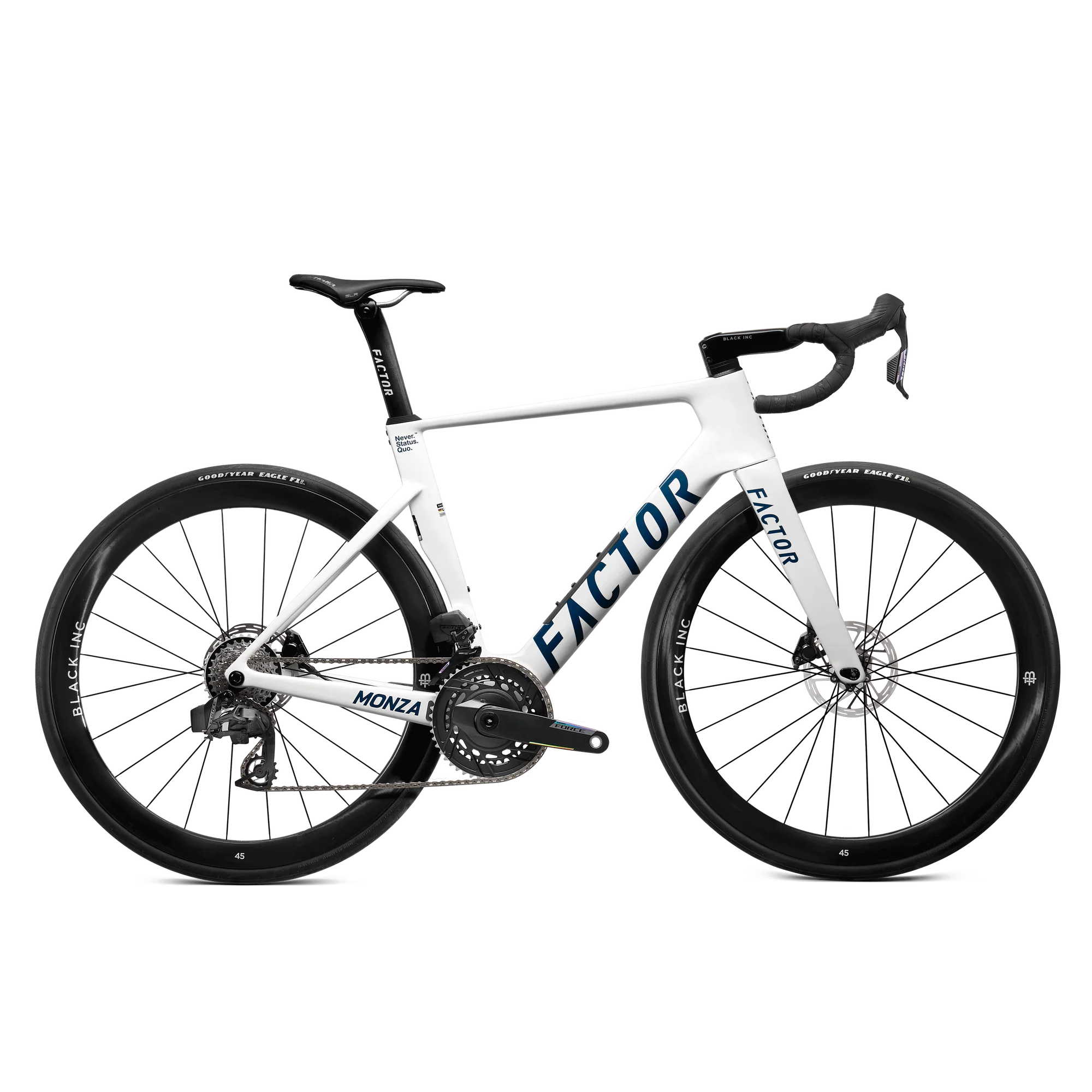 Factor MONZA - SRAM Force w/ Power Meter pearl white