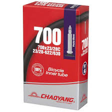 Chaoyang Inner Tube 700x23/28c (622-630) 48mm Presta - 170
