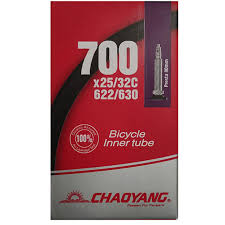 Chaoyang Inner Tube 700x25/32c (622-630) 80mm Presta