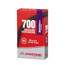 Chaoyang Inner Tube 700x23/28c (622/630) 80mm Presta - 932