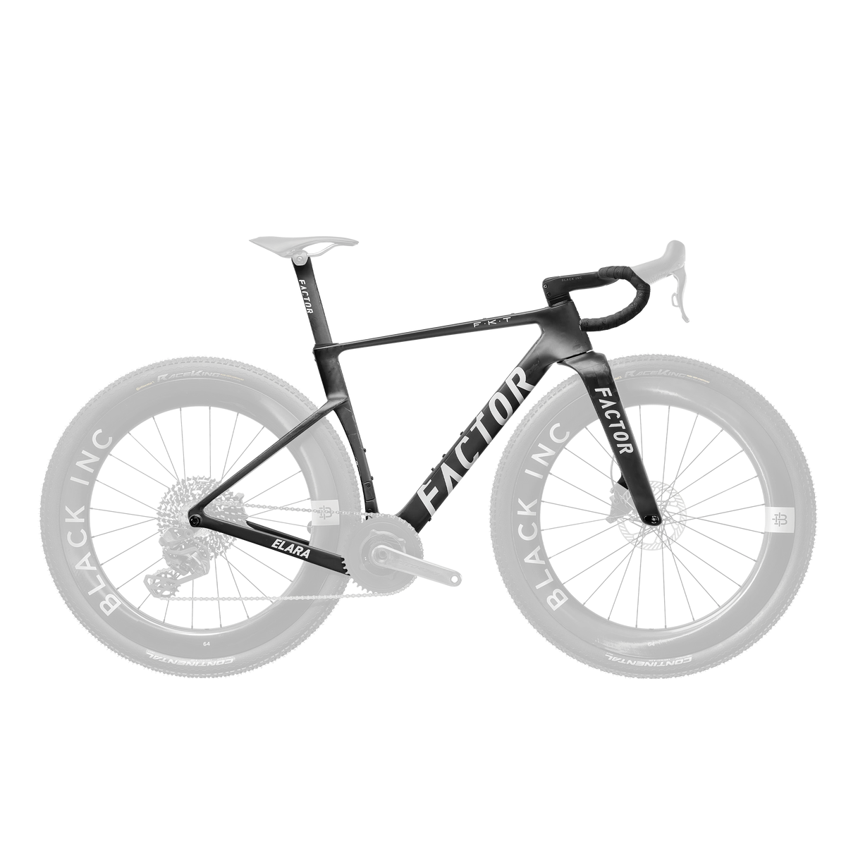 factor elara frame matte carbon